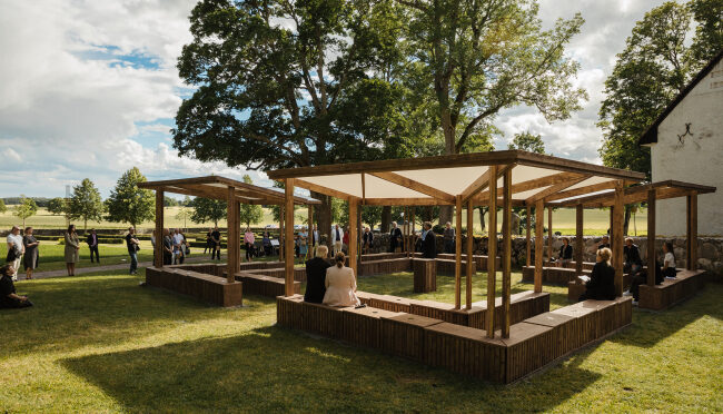 Premiär för utomhuskapellet Andrum