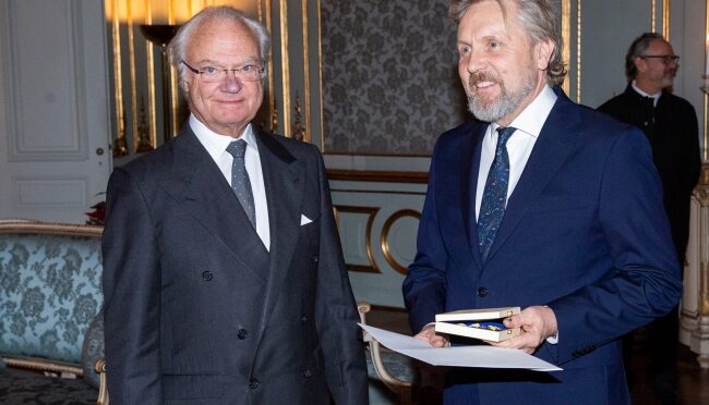 Bengt Isling får kunglig medalj