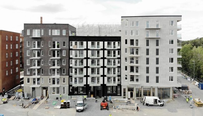 Inflyttning i Broparken