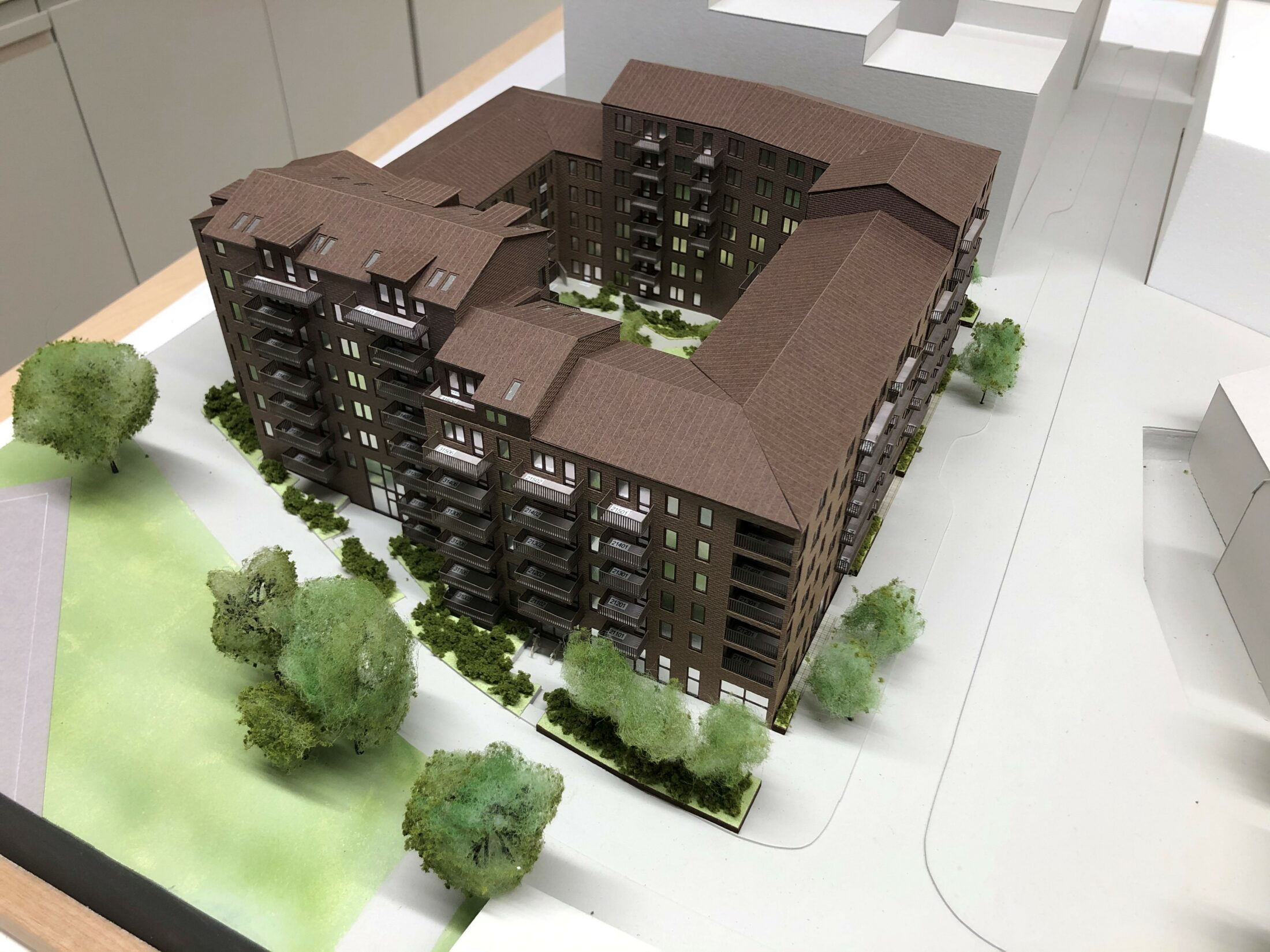 Fysisk modell av fixfabriken i Göteborg, Nyréns modellverkstad