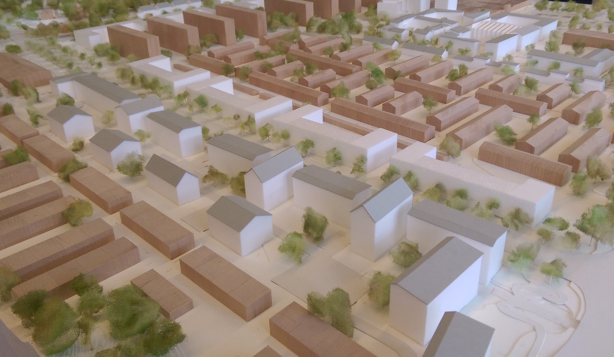 Fysisk modell Vilunda, Nyréns modellverkstad