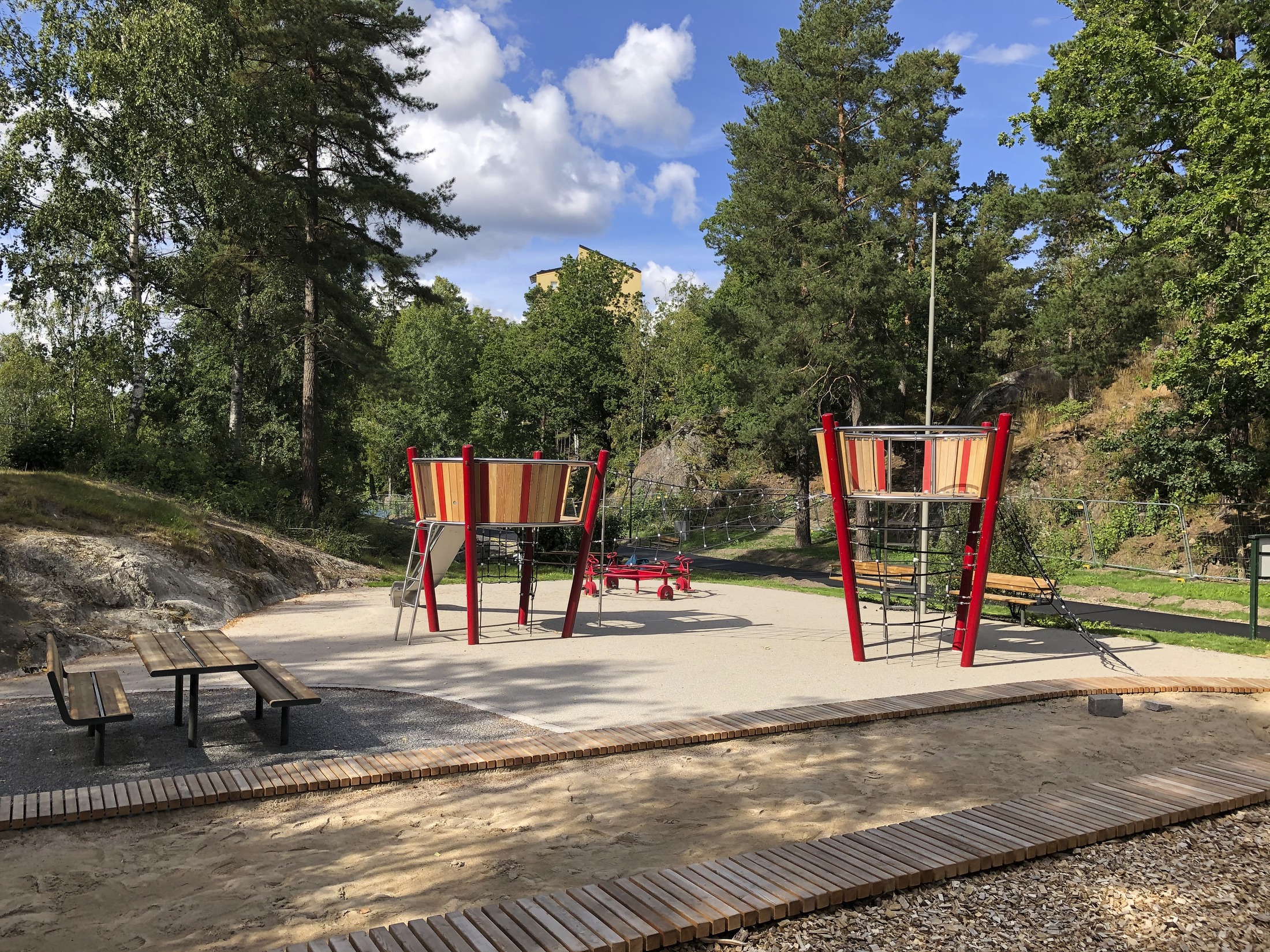 Klättertorn i Hagdalen