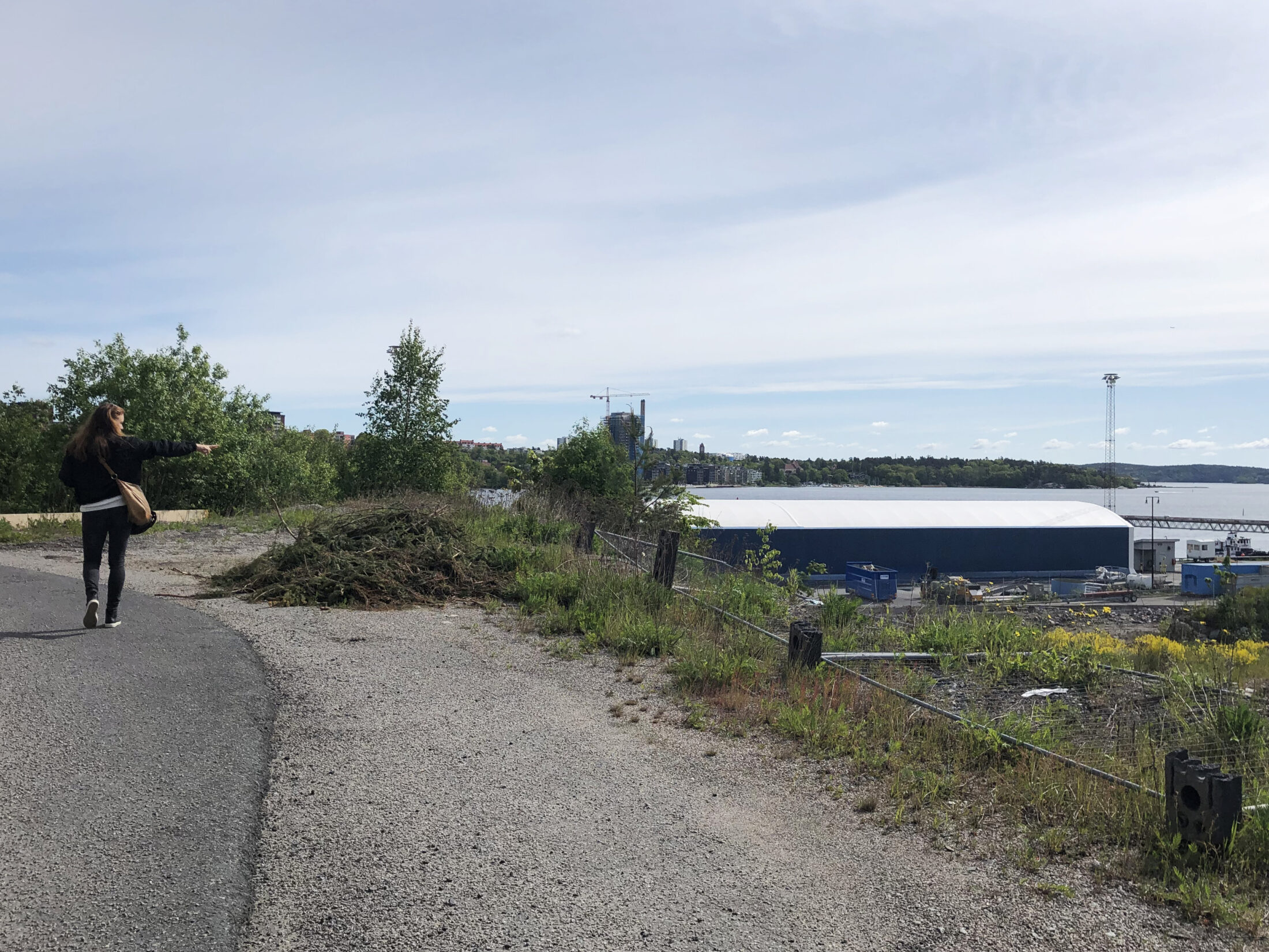 Loudden i Stockholm, vy mot Lidingö. Foto Nyréns