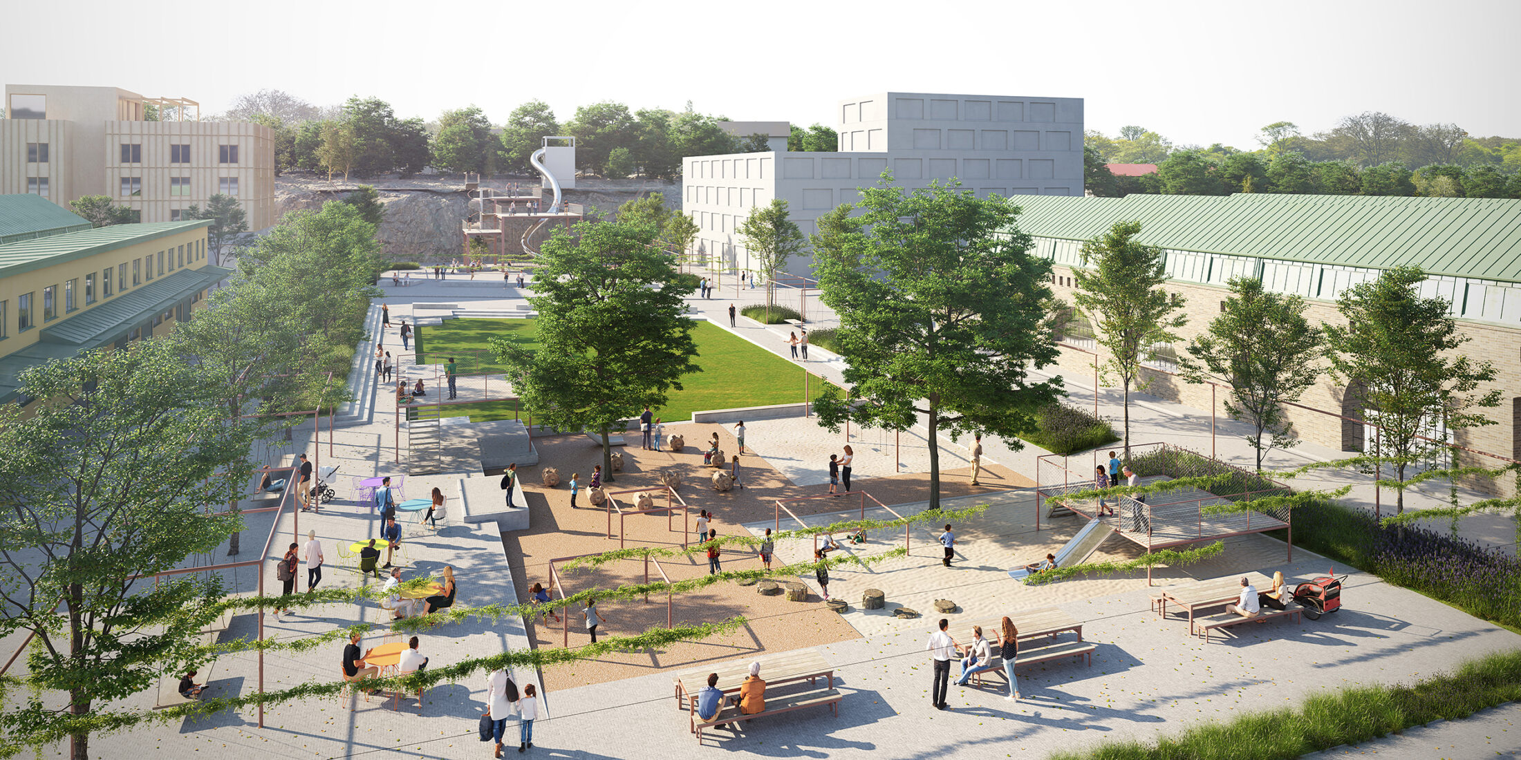 Slakthusområdet visualisering Fallan_A02