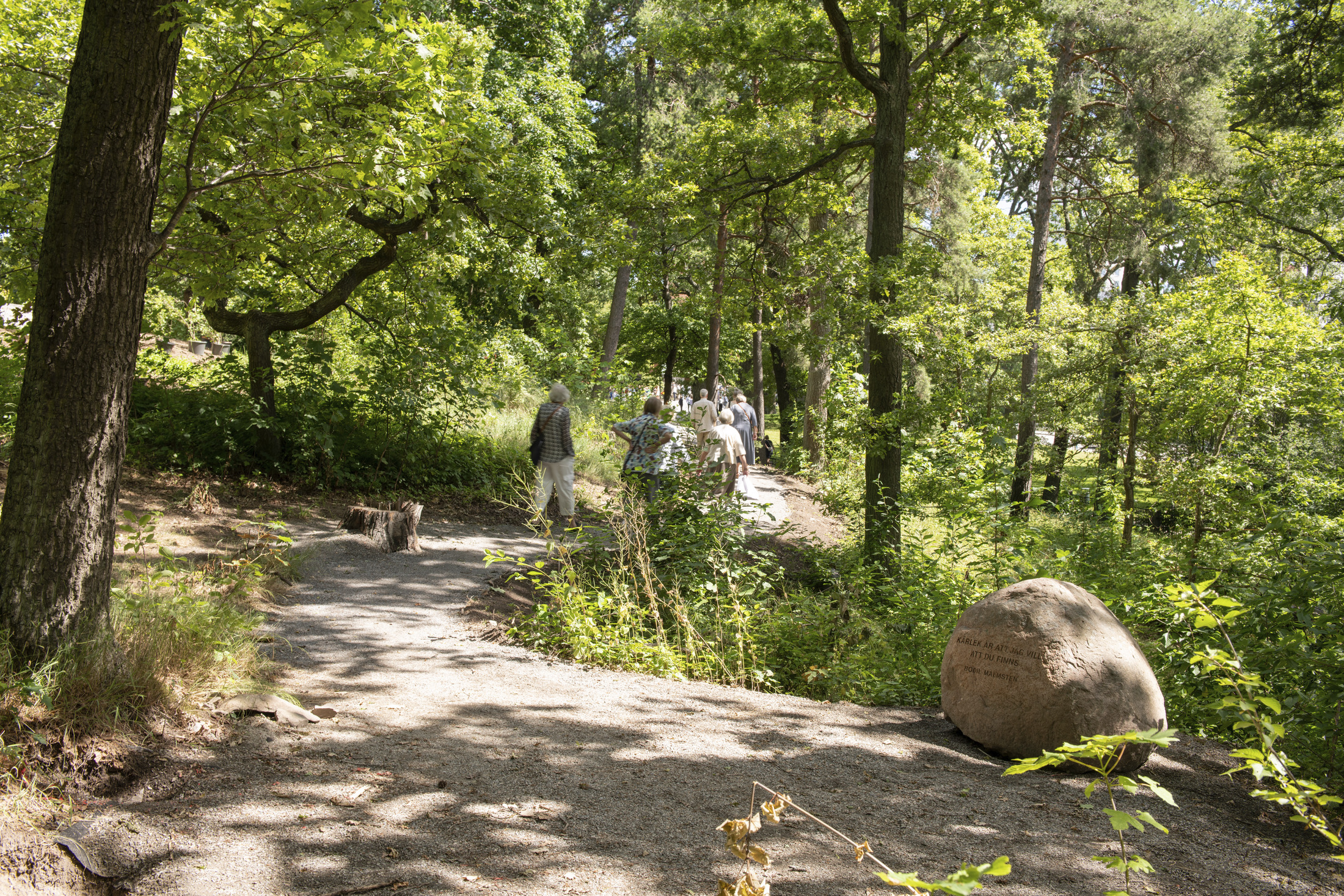 Gläntan meditationsträdgård, foto Anders Bobert