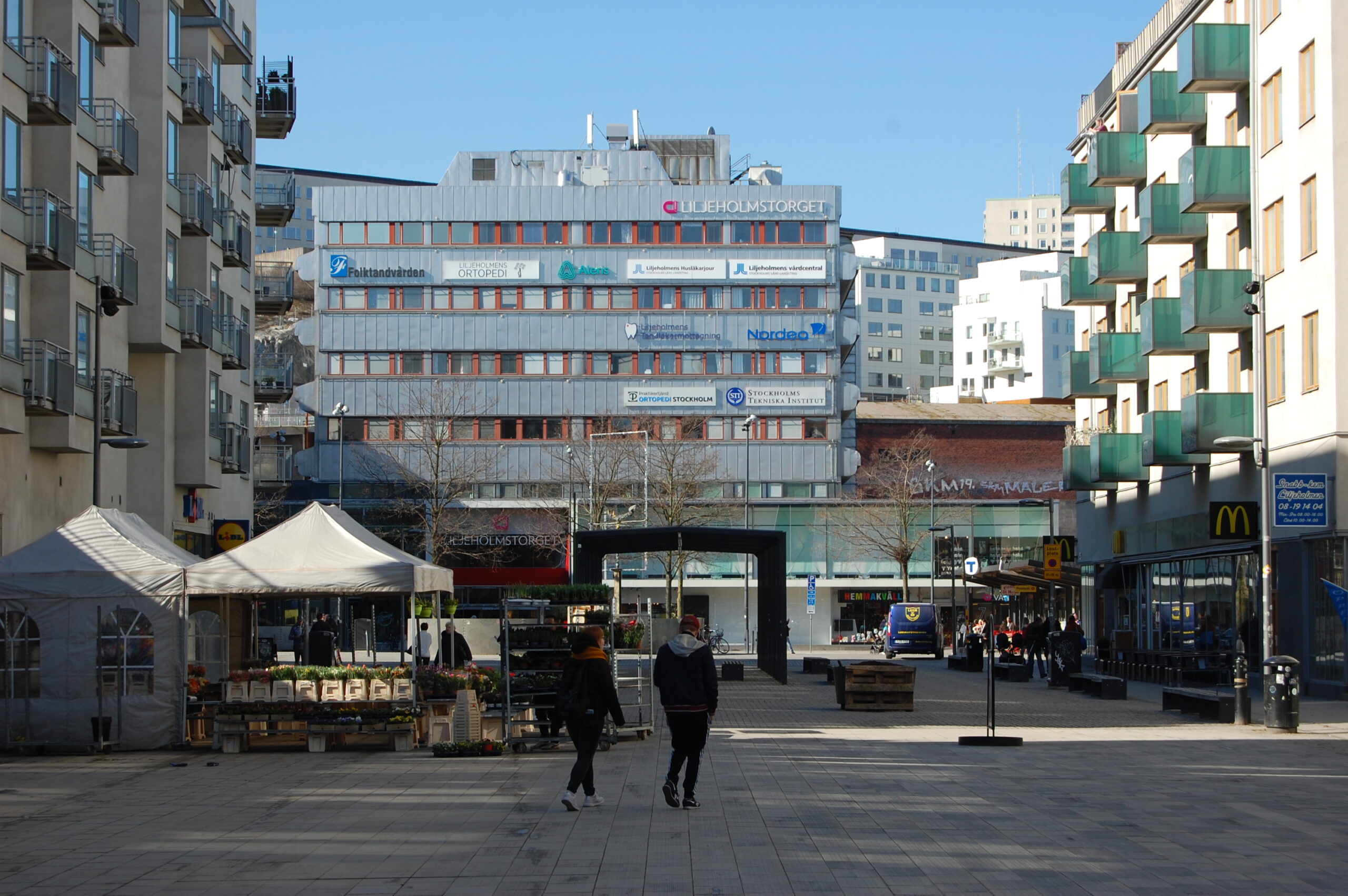Liljeholmen centrum Nyréns Arkitektkontor