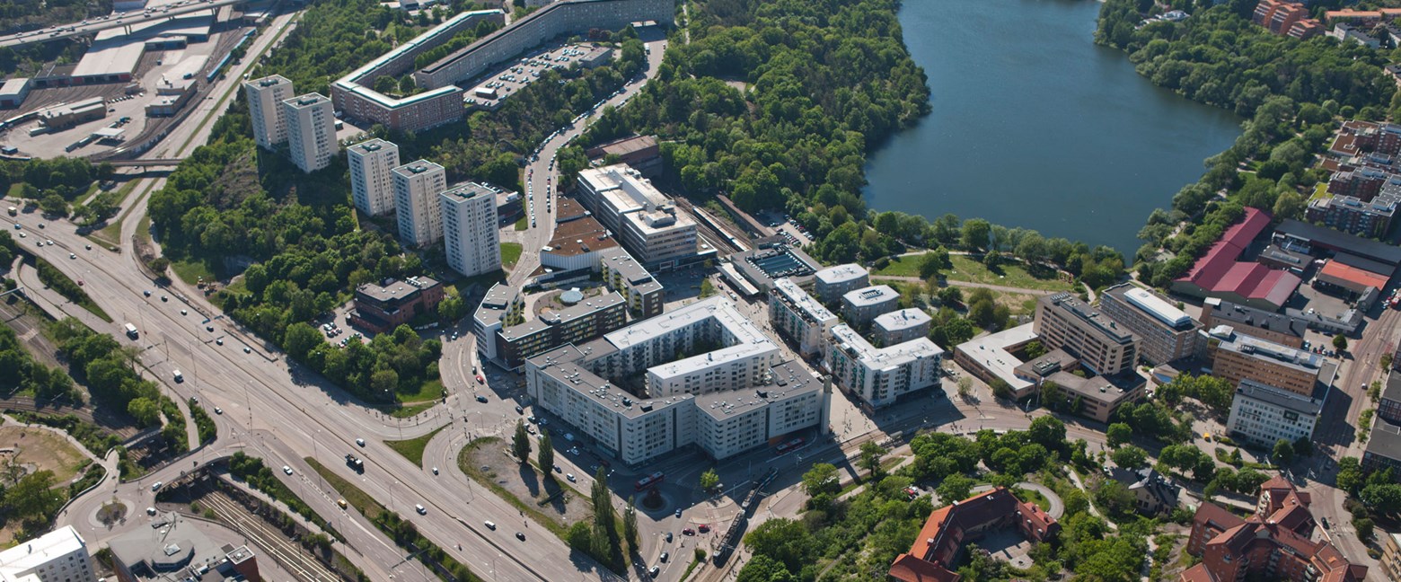 Liljeholmen centrum Nyréns Arkitektkontor