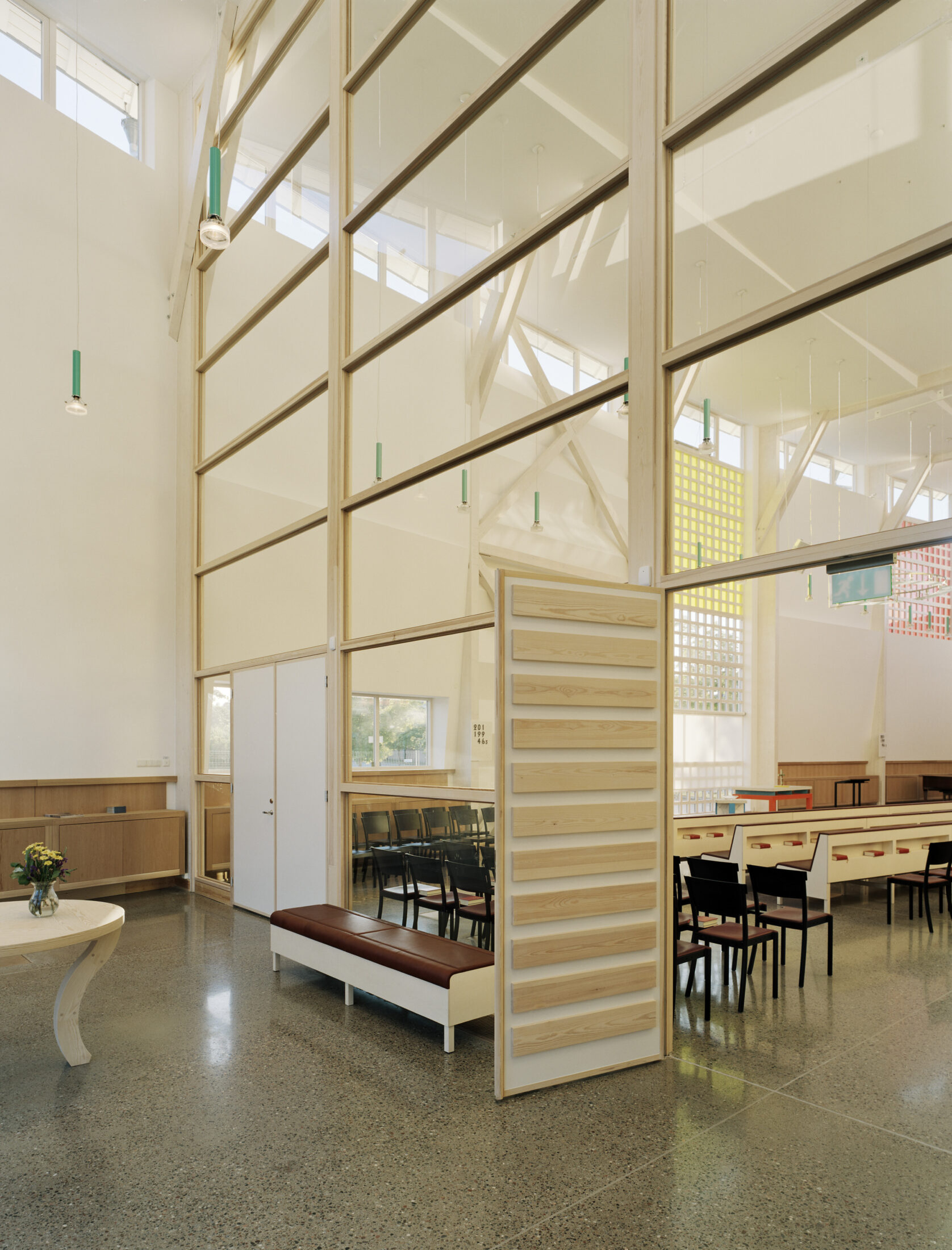 Viksjö kyrka, arkitekt Nyréns Arkitektkontor