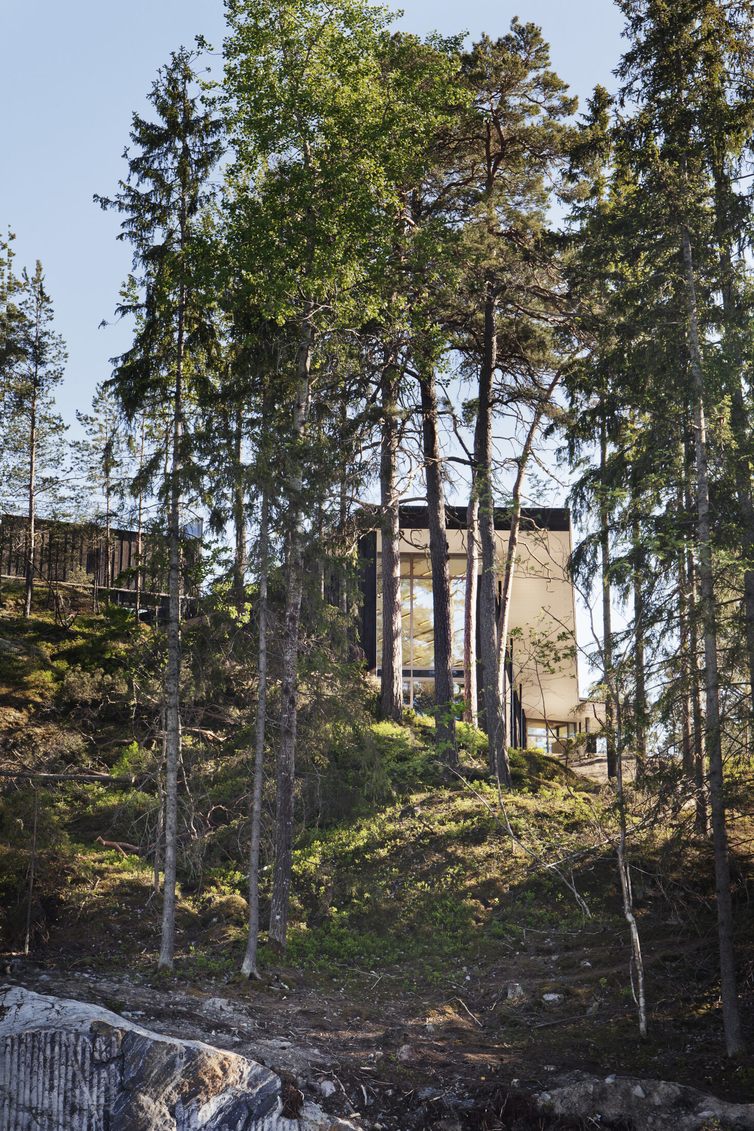Konsthallen Artipelag på Värmdö, arkitekt Nyréns Arkitektkontor, foto: Charlie Bennet