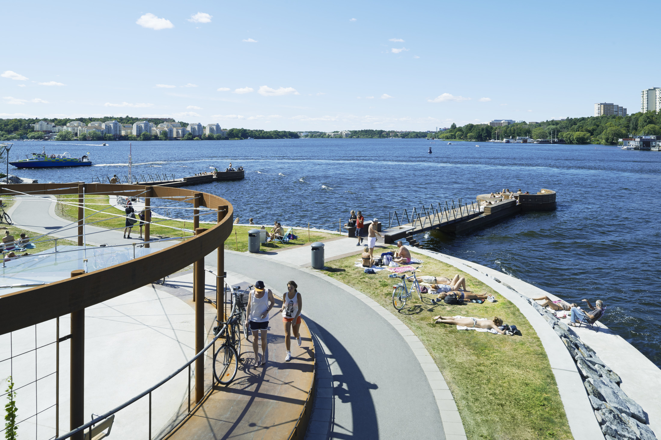 Hornsbergs strandpark, arkitekt Nyréns Arkitektkontor, foto Åke E:son Lindman