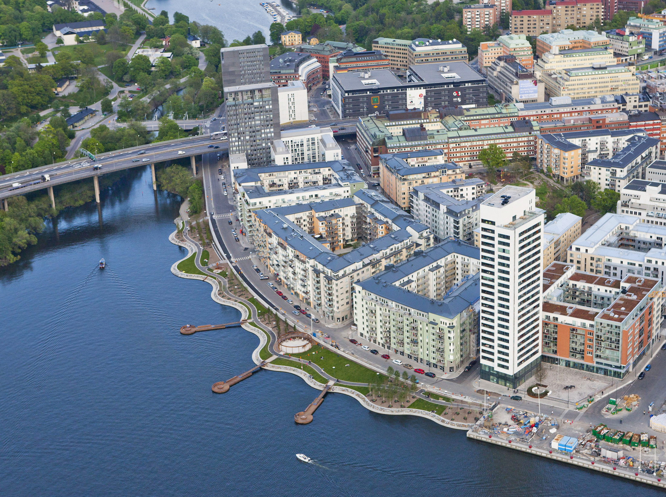 Hornsbergs strandpark arkitekt Nyréns Arkitektkontor, foto Lennart Johansson