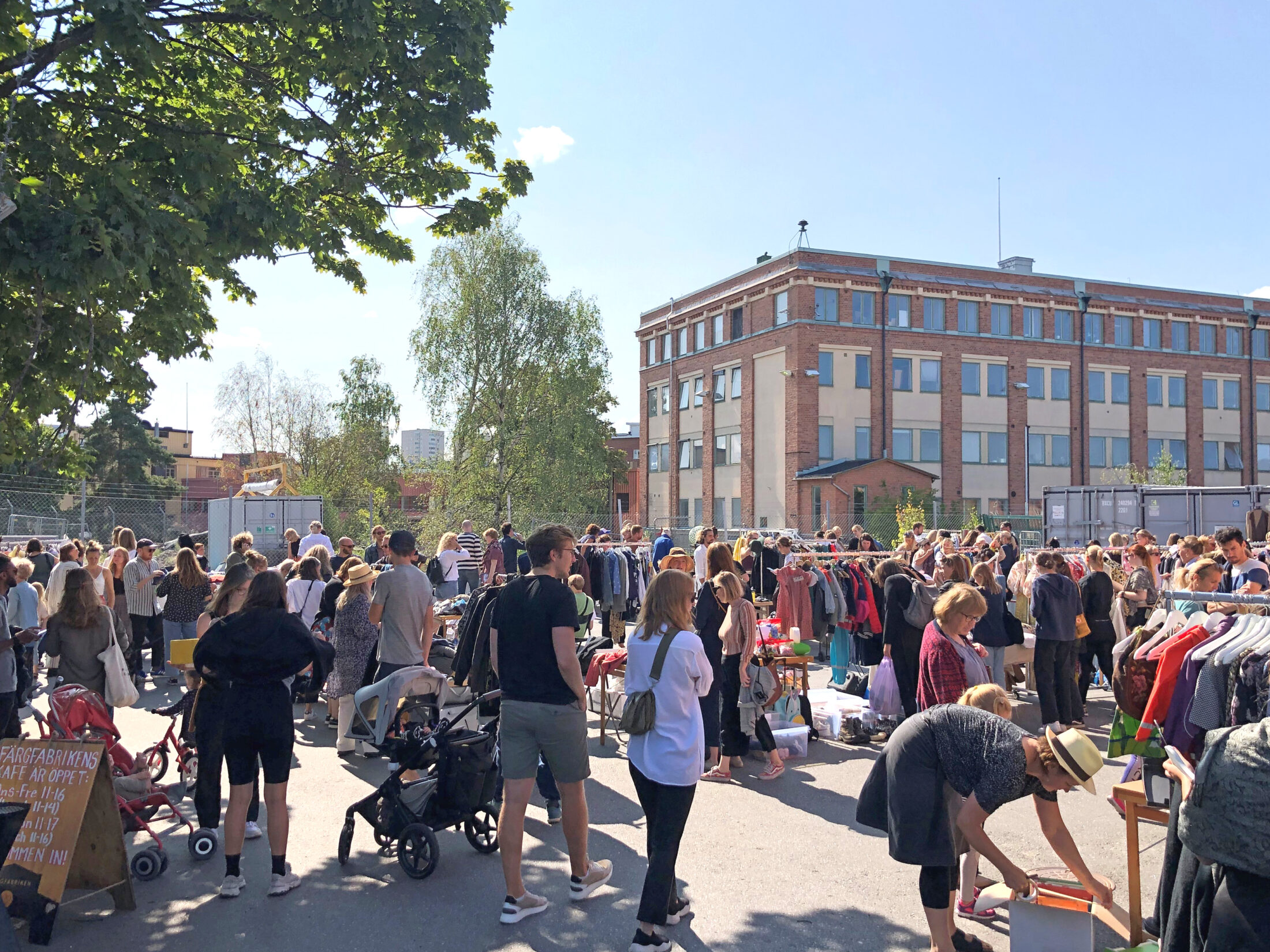 Lövholmen - Kulturlivsanalys. Nyréns stadsbyggnad. Foto: Per Hasselberg