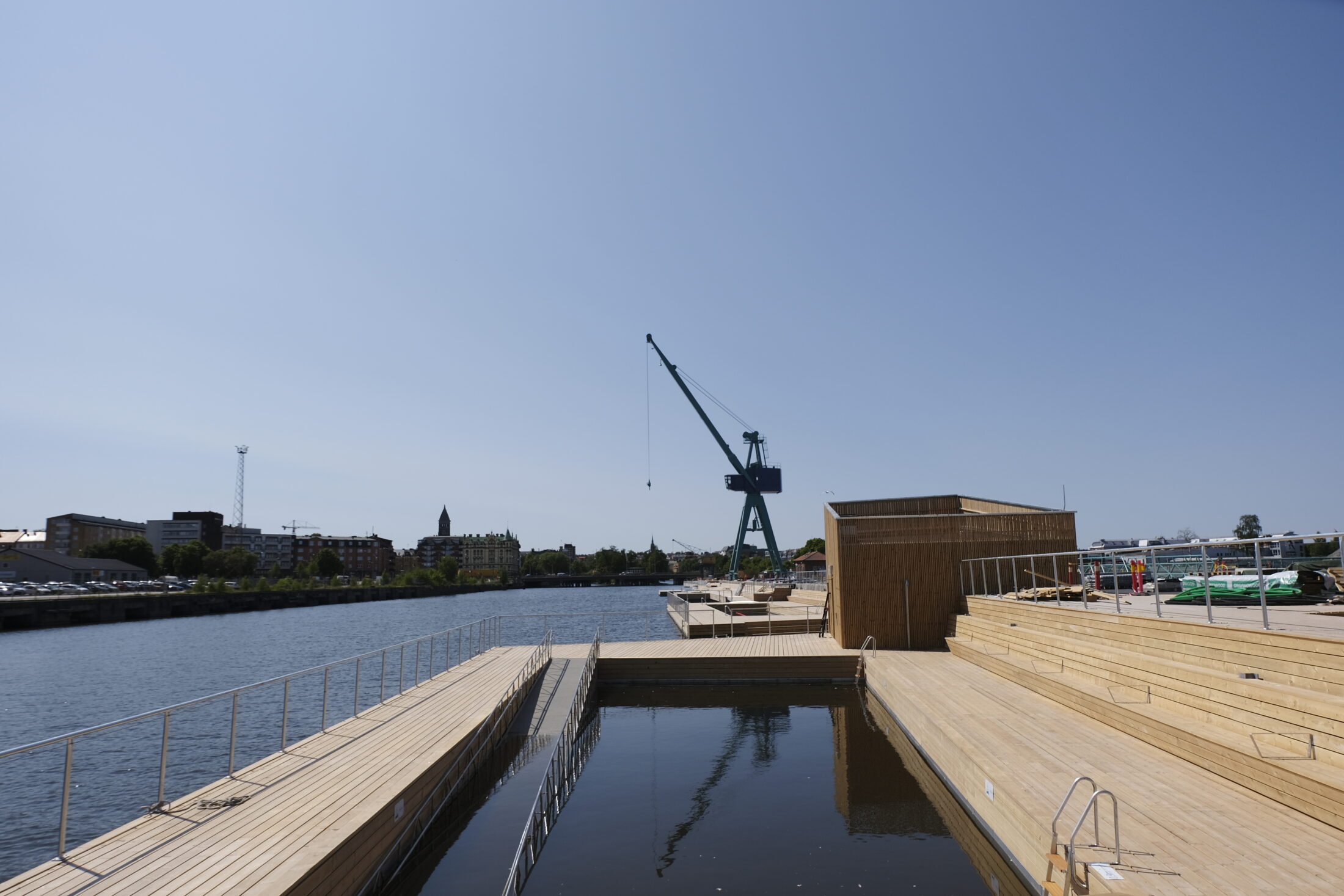 Inre hamnen Norrköping. Nyréns landskapsarkitekter