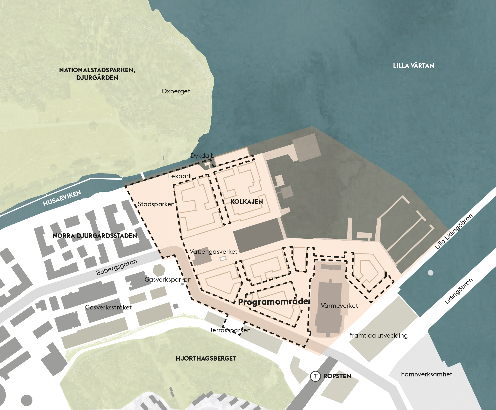 Planområde Kolkajen