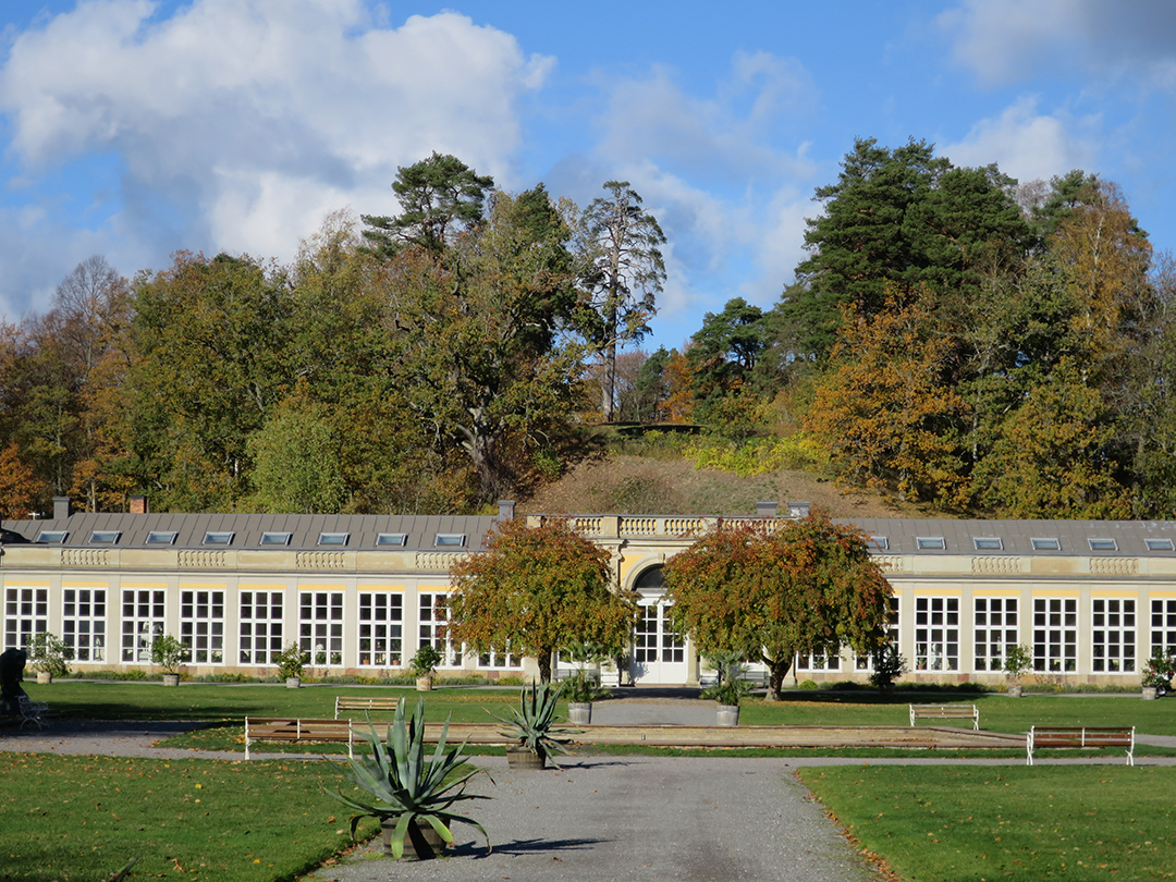 Ulriksdals slottspark, foto från restaureringsplanen