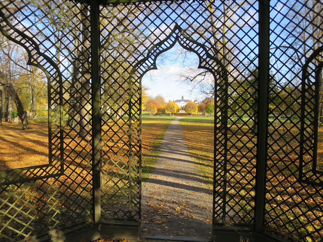 Ulriksdals slottspark, foto från restaureringsplanen