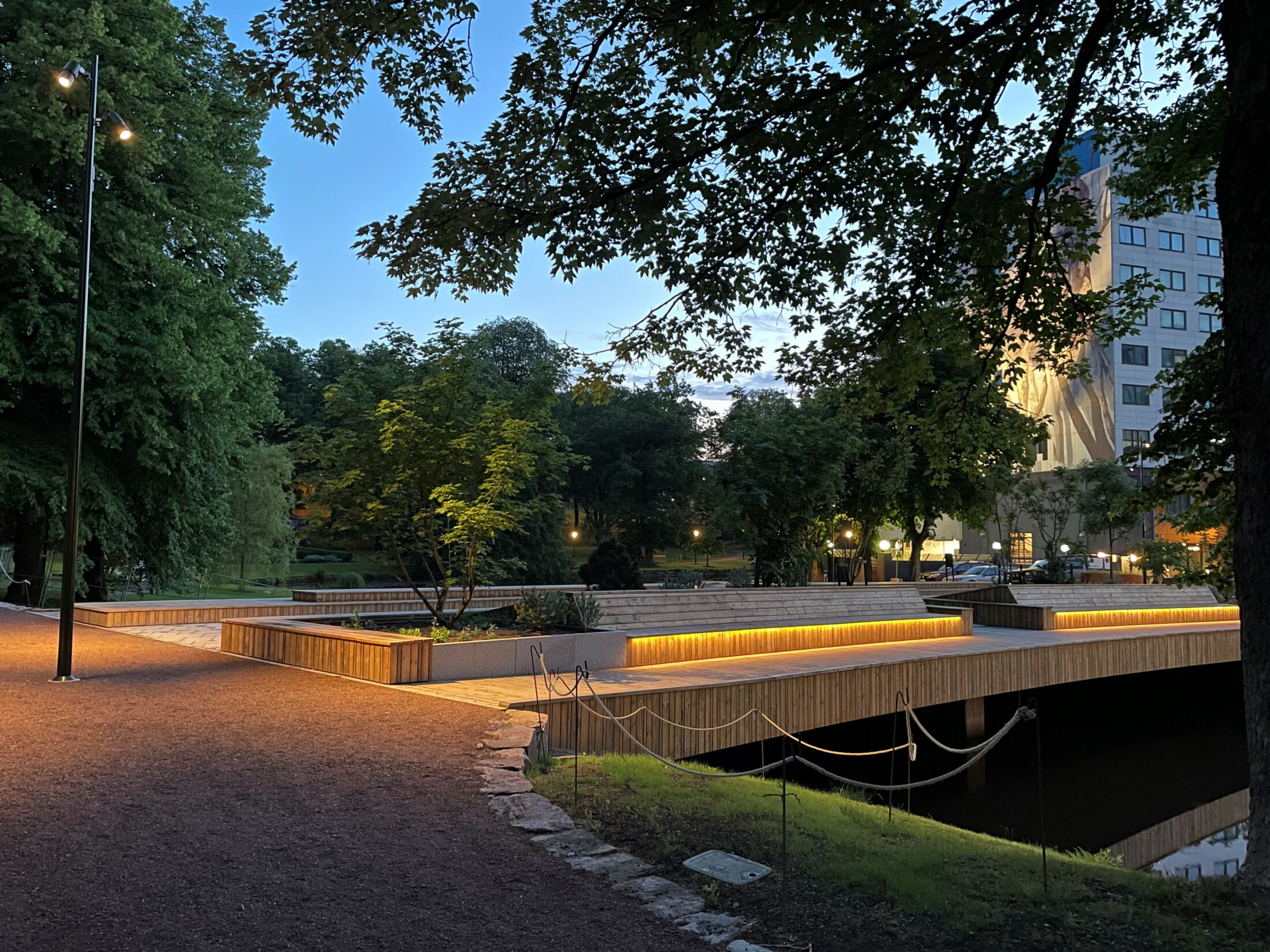 Borås stadspark. Nyréns Landskapsarkitekter