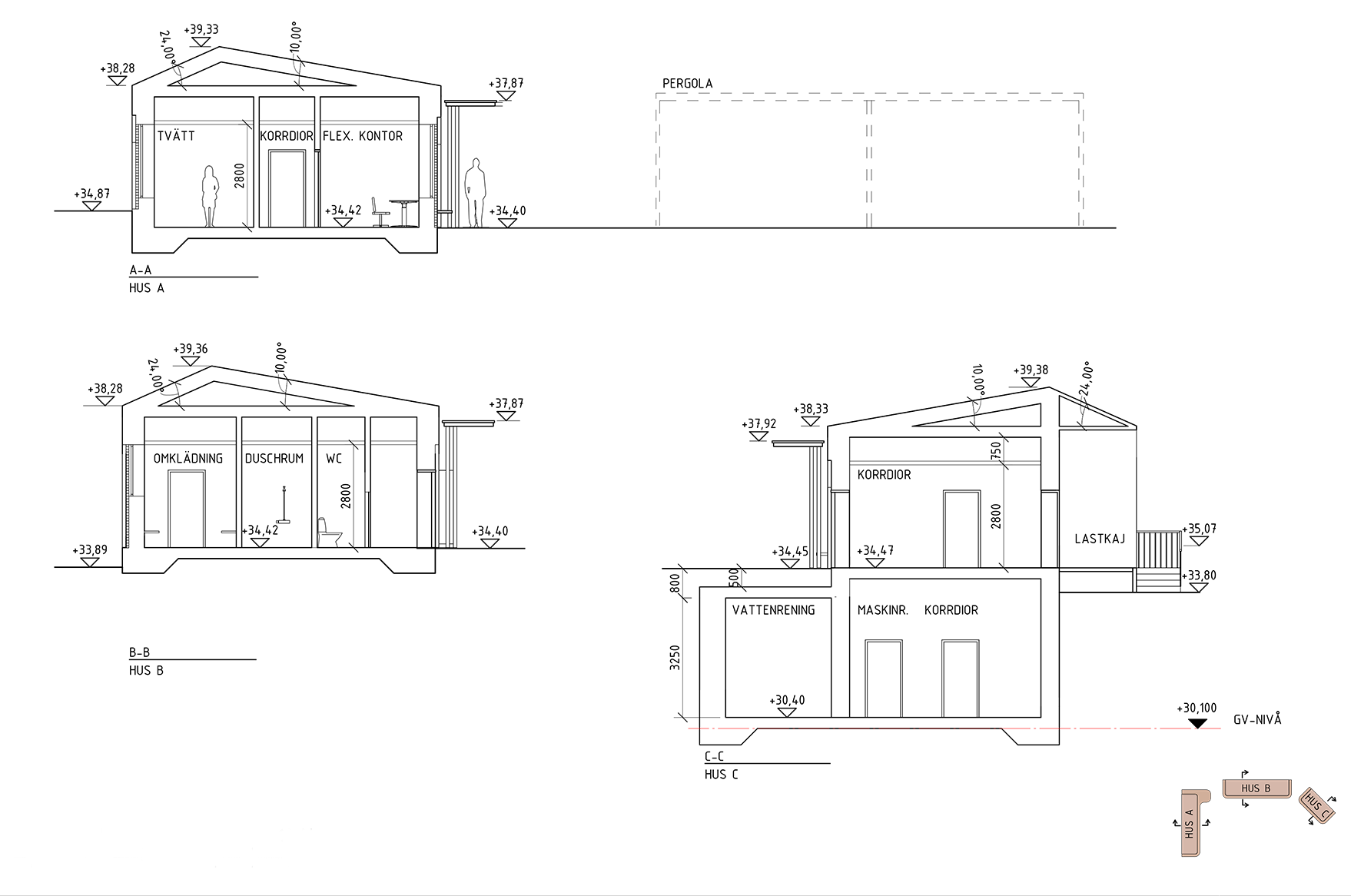 Nytorpsbadet, sektion