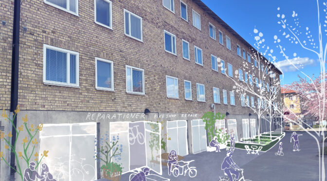 Levande mobilitetshus – ny guide och rapport om hur otrygga parkeringshus kan omvandlas till inbjudande mobilitetshus