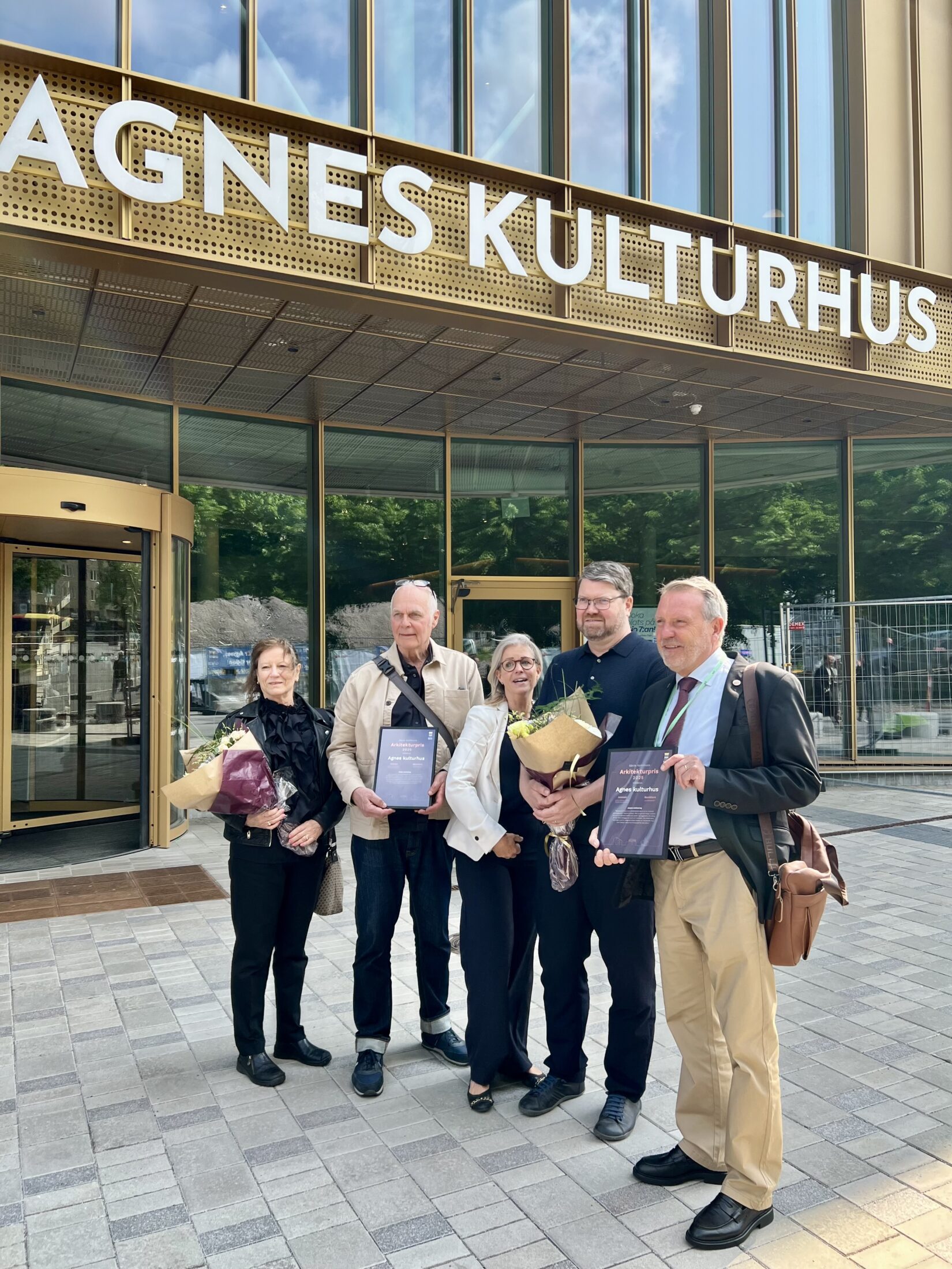 Agnes kulturhus Gävle kommuns arkitekturpris 2025. Foto Ernesto Garcia