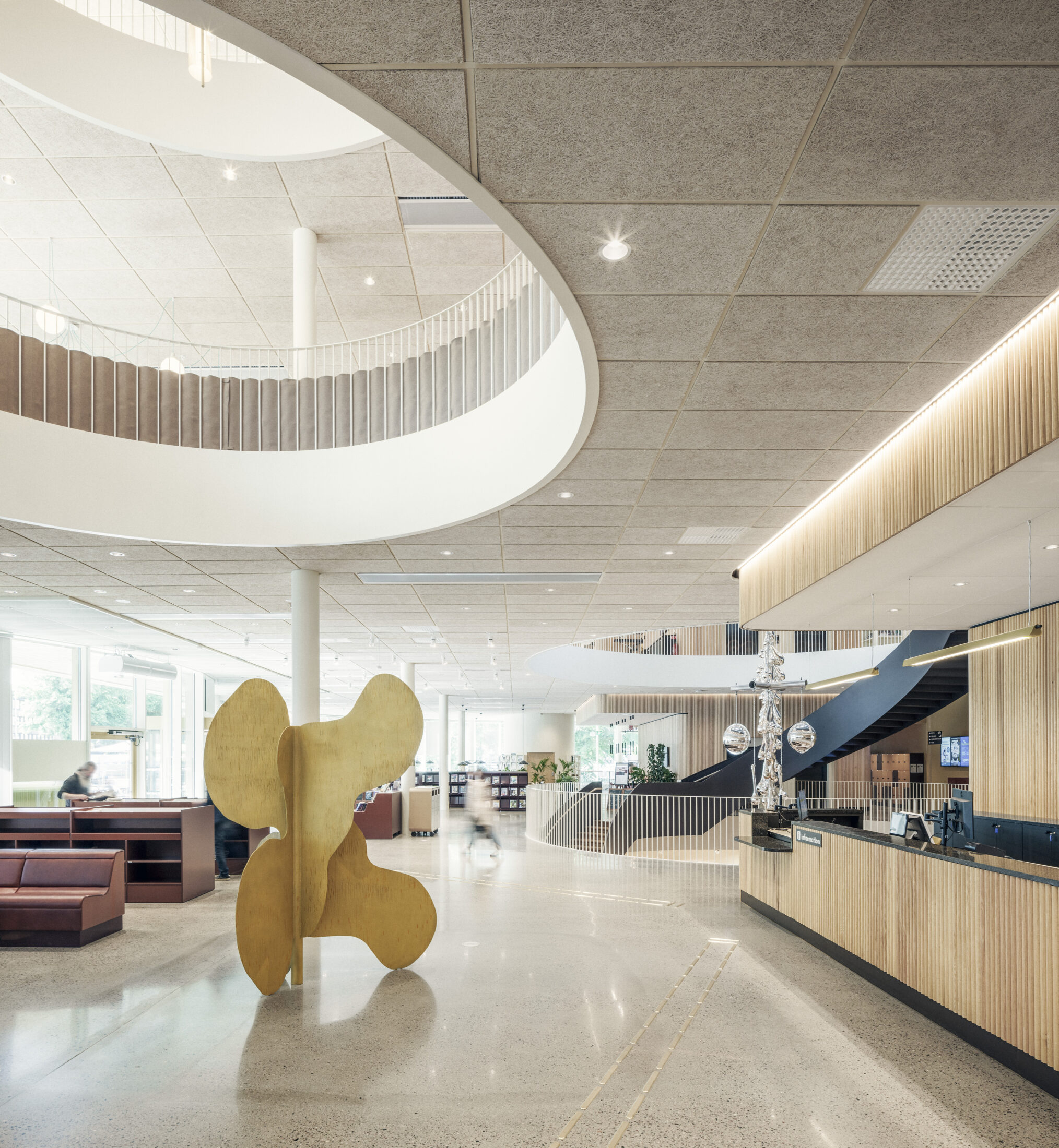 Agnes Kulturhus, Gävle. Nyréns arkitekter och inredningsarkitekter.