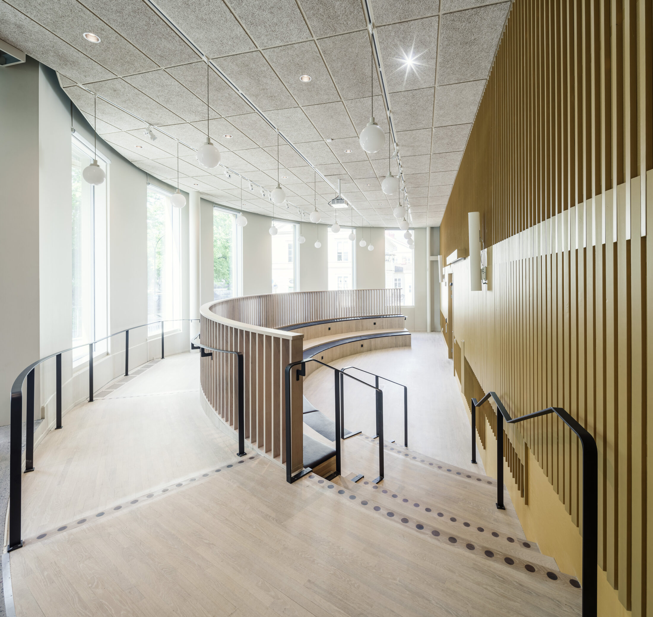 Agnes Kulturhus, Gävle. Nyréns arkitekter och inredningsarkitekter.