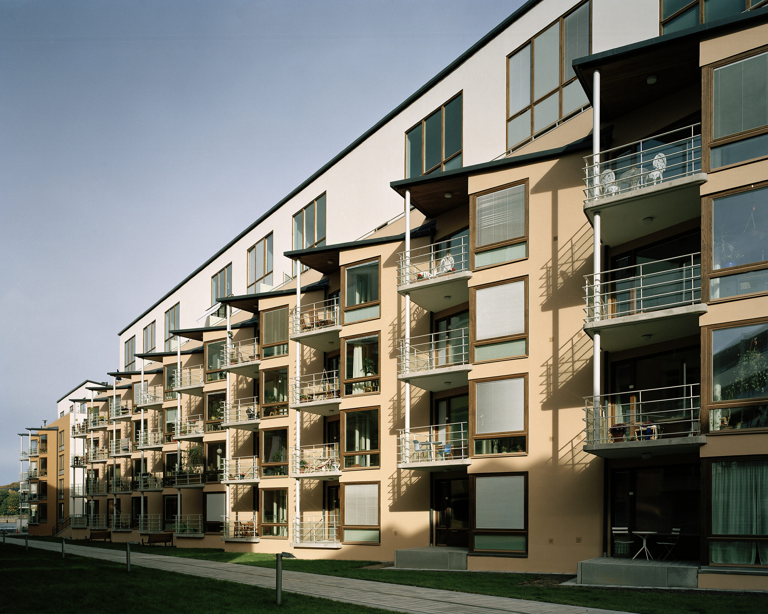Kv. Maren, Sickla Udde, Stockholm. Nyréns arkitekter och landskapsarkitekter. Fotograf Åke E:son Lindman
