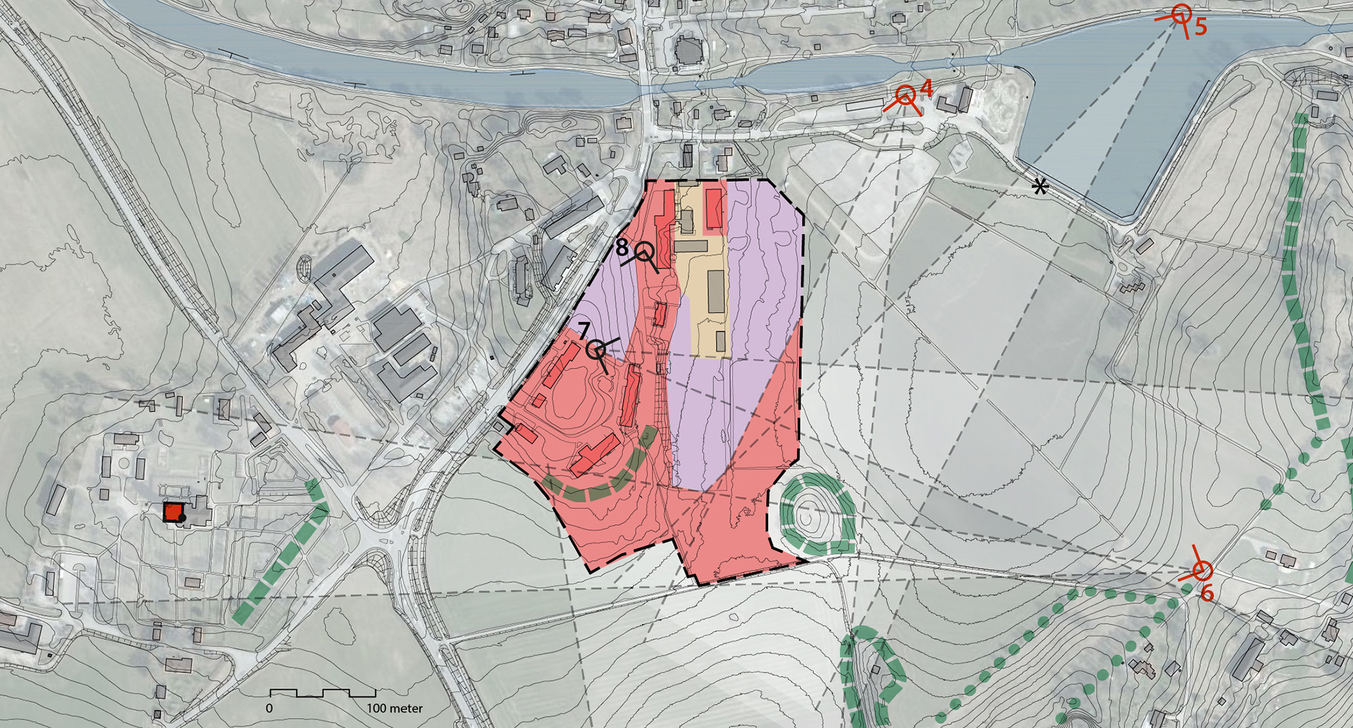 Lantmannaskolan i Berg / Kulturlandskapsutredning Vreta Klosters Berg 7:1