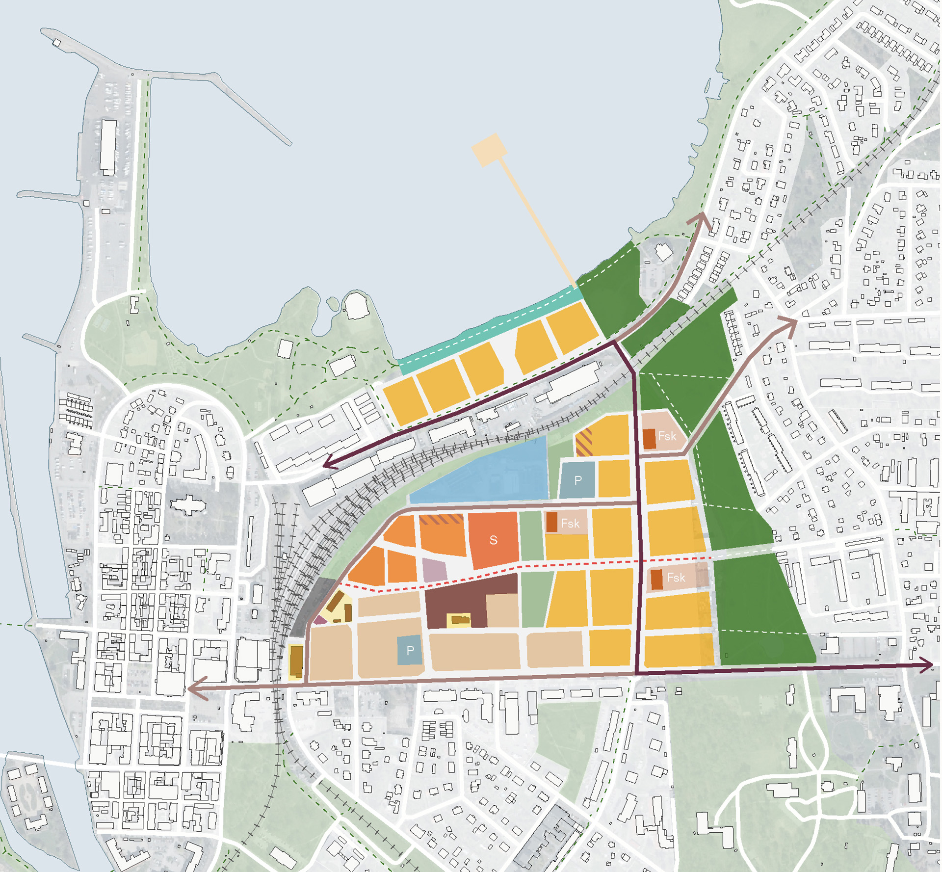 Markanvändningskarta delområde Katthavet