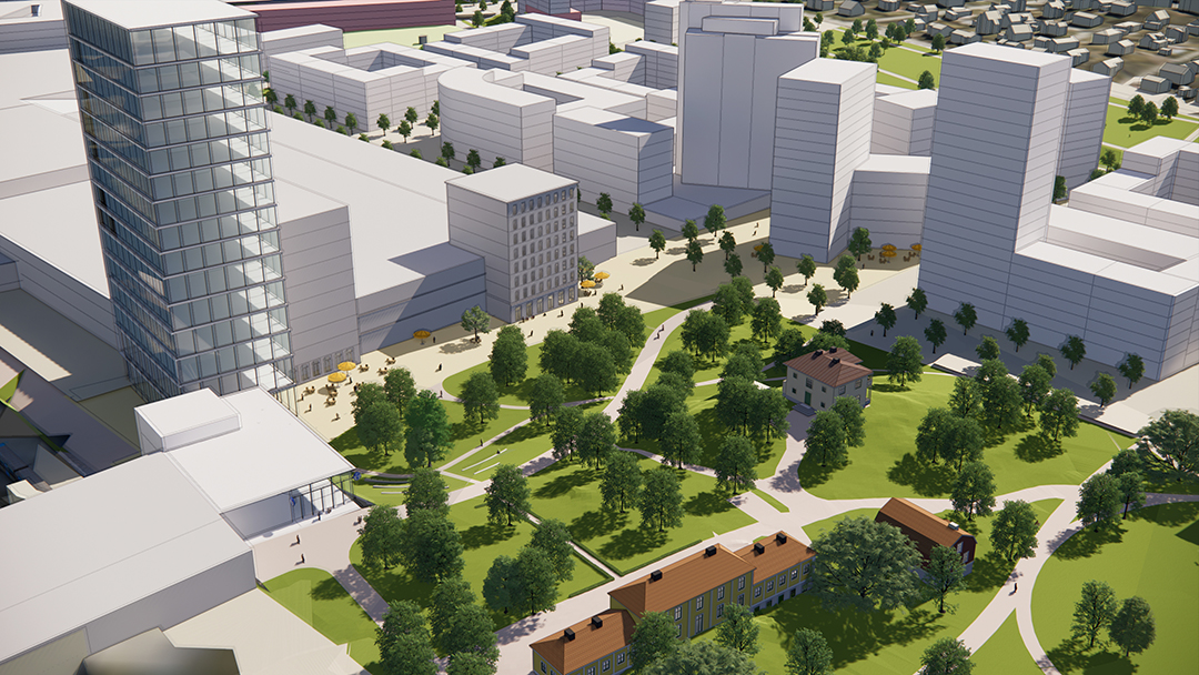 Visualisering nod, Förstudie Älvsjö-Örby