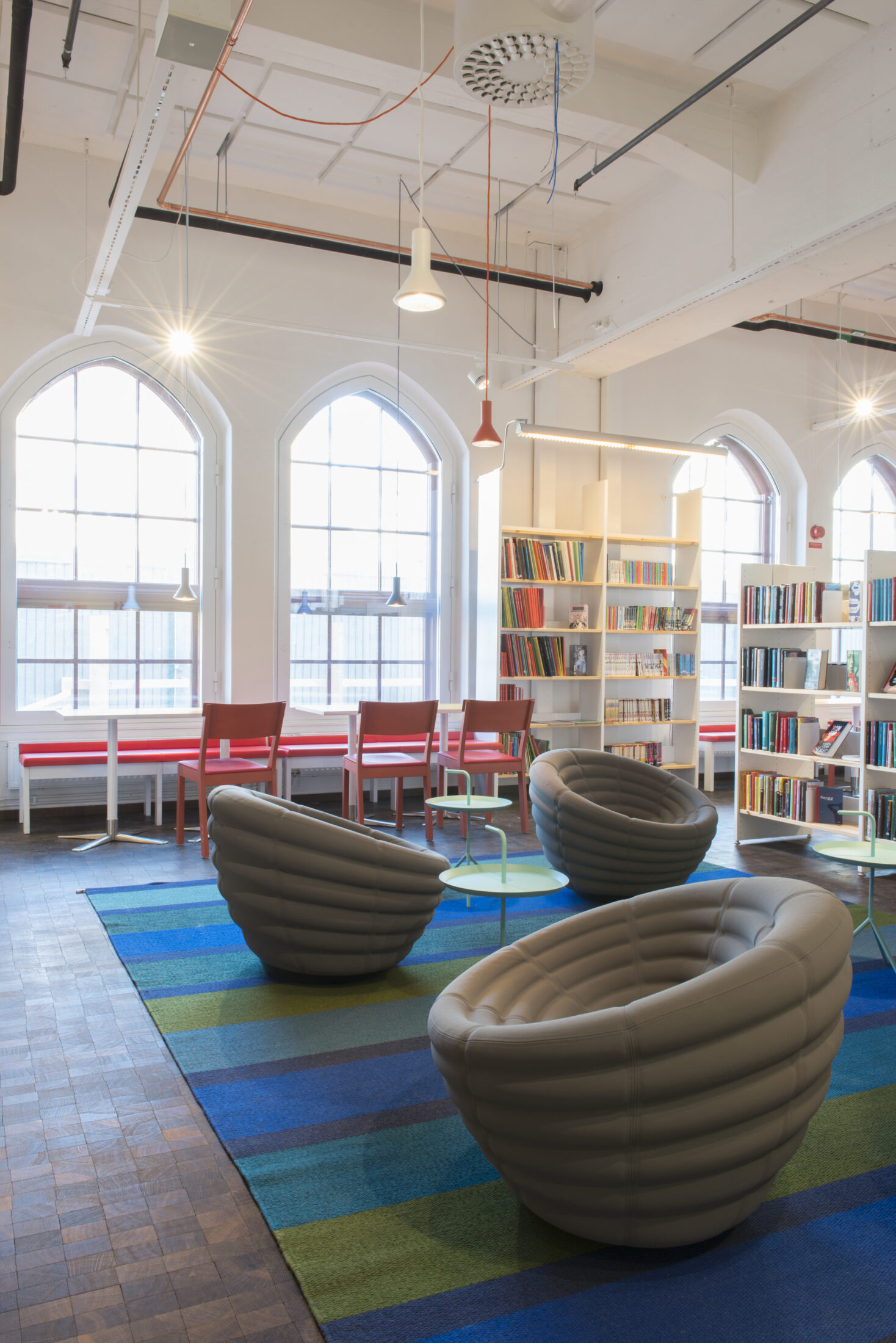 Signalbibliotek, Sundbyberg. Nyréns inredningsarkitekter, 2013