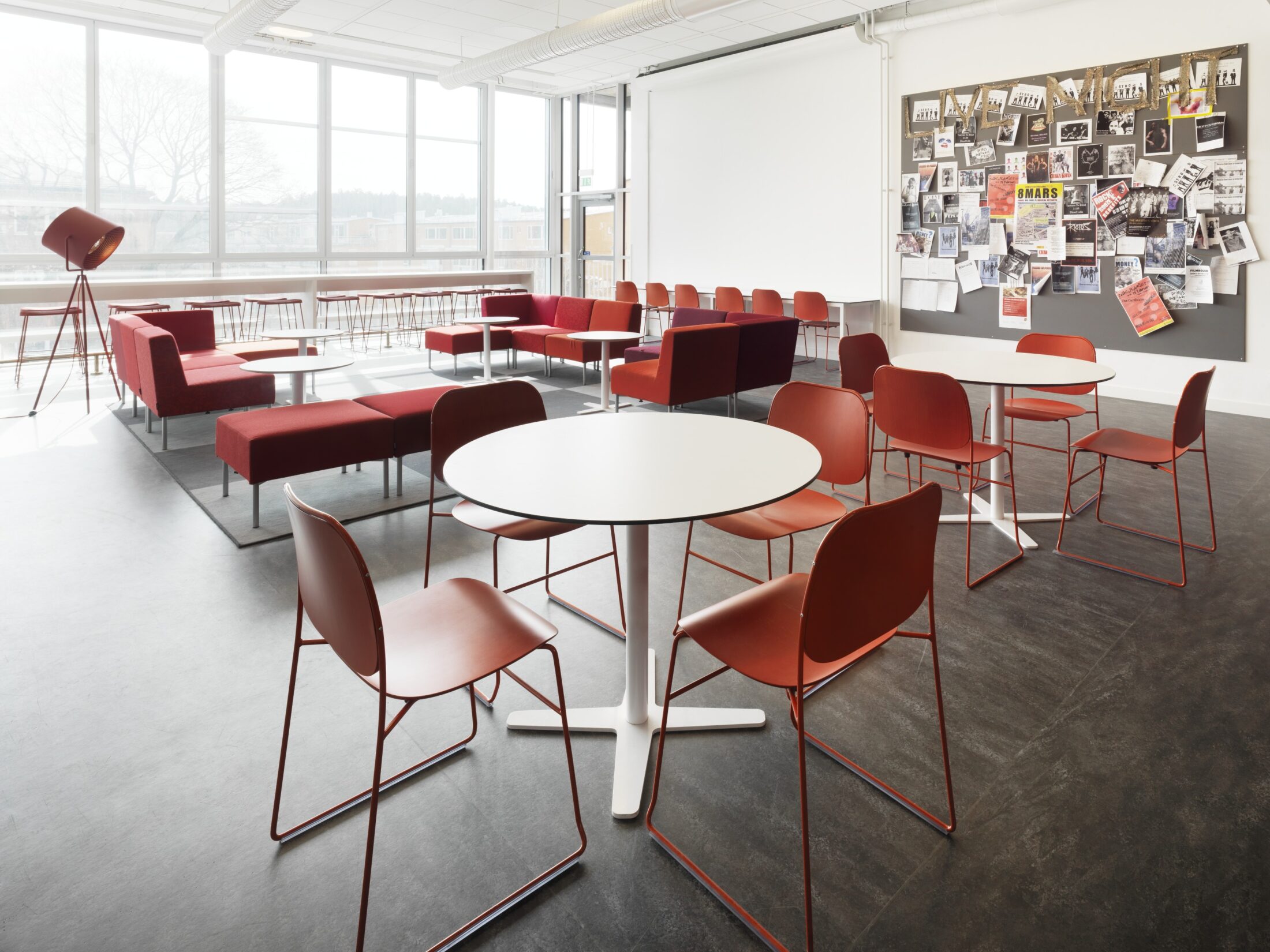 Kunskapsgallerian, Sickla. Nyréns inredningsarkitekter och arkitekter