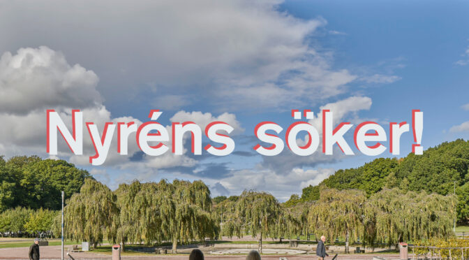 Vi söker handläggande landskapsarkitekt!